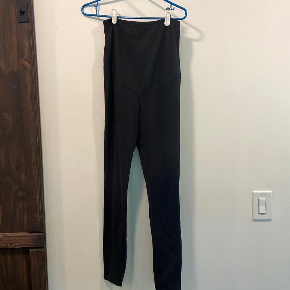 (x2) Black Maternity Leggings